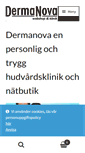 Mobile Screenshot of dermanova.se
